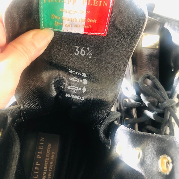 NEW Women’s Philipp plein black boots - Picture 5 of 14